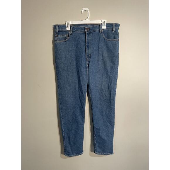 Vintage Levis Jeans Mens 38x32 Relaxed Fit 540 Brown Tab Denim Pants Casual - Picture 1 of 16